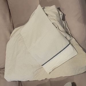 Nautica twin XL fitted sheet and pillowcase